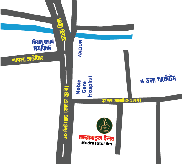 Madrasatul Ilm Location Map